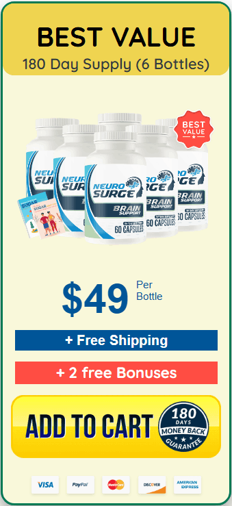 Buy Neuro Serge 6 bottles best value official package